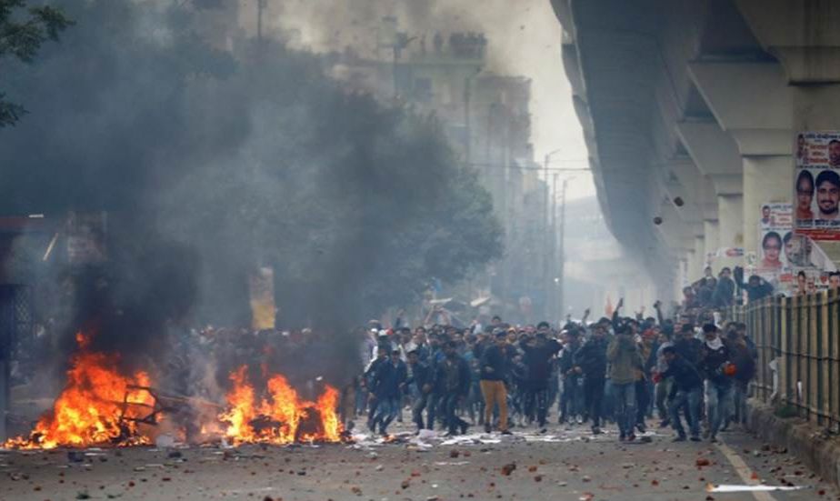 Aksi demonstrasi di India.*
