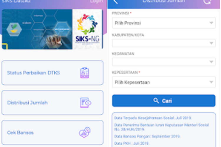 Cara Cek Bansos Kemensos Mei 2021 Lewat Hp Via Aplikasi Siks Dataku Pikiran Rakyat Depok<script async src=