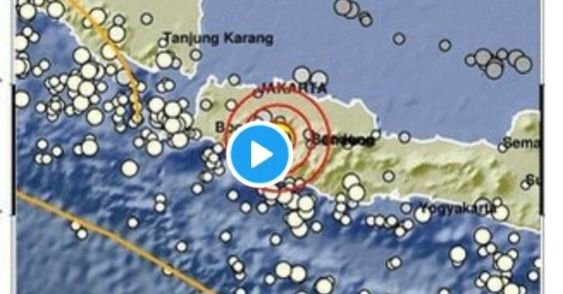  GEMPA Guncang Cianjur Siang Ini, Kekuatan 4.0 Magnitudo dirasakan di Bogor dan Sukabumi.