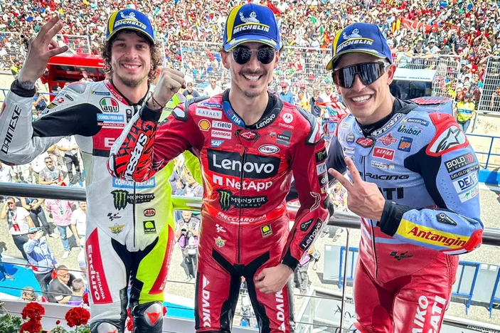 Hasil MotoGP Jerez Spanyol 2024: Bagnaia Raih Kemenangan Tiga Kali ...