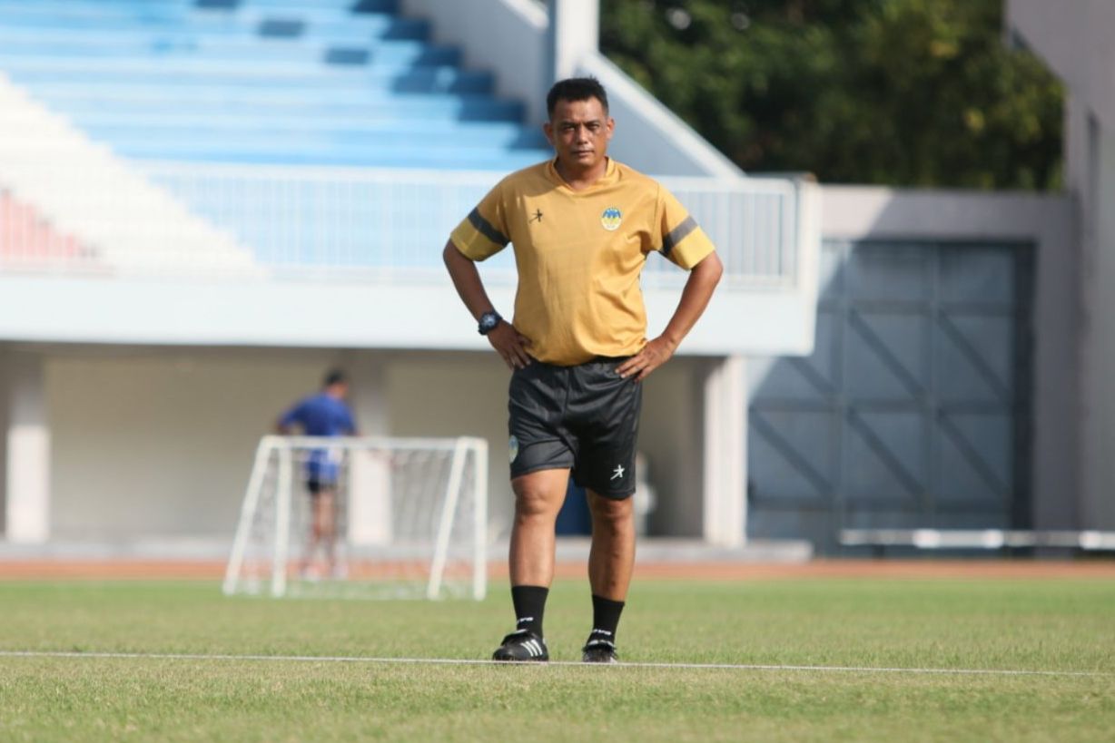 Pelatih baru PSIM Yogyakarta Erwan Hendarwanto.