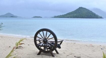 Pantai Pulau Karang Aji -f/istimewa/Dok.Disparnatuna