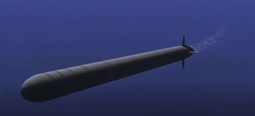 Ilustrasi Poseidon torpedo nuklir Rusia