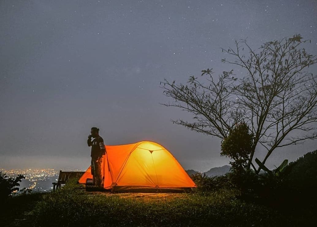Tempat camping di Bukit Pandang Munggang