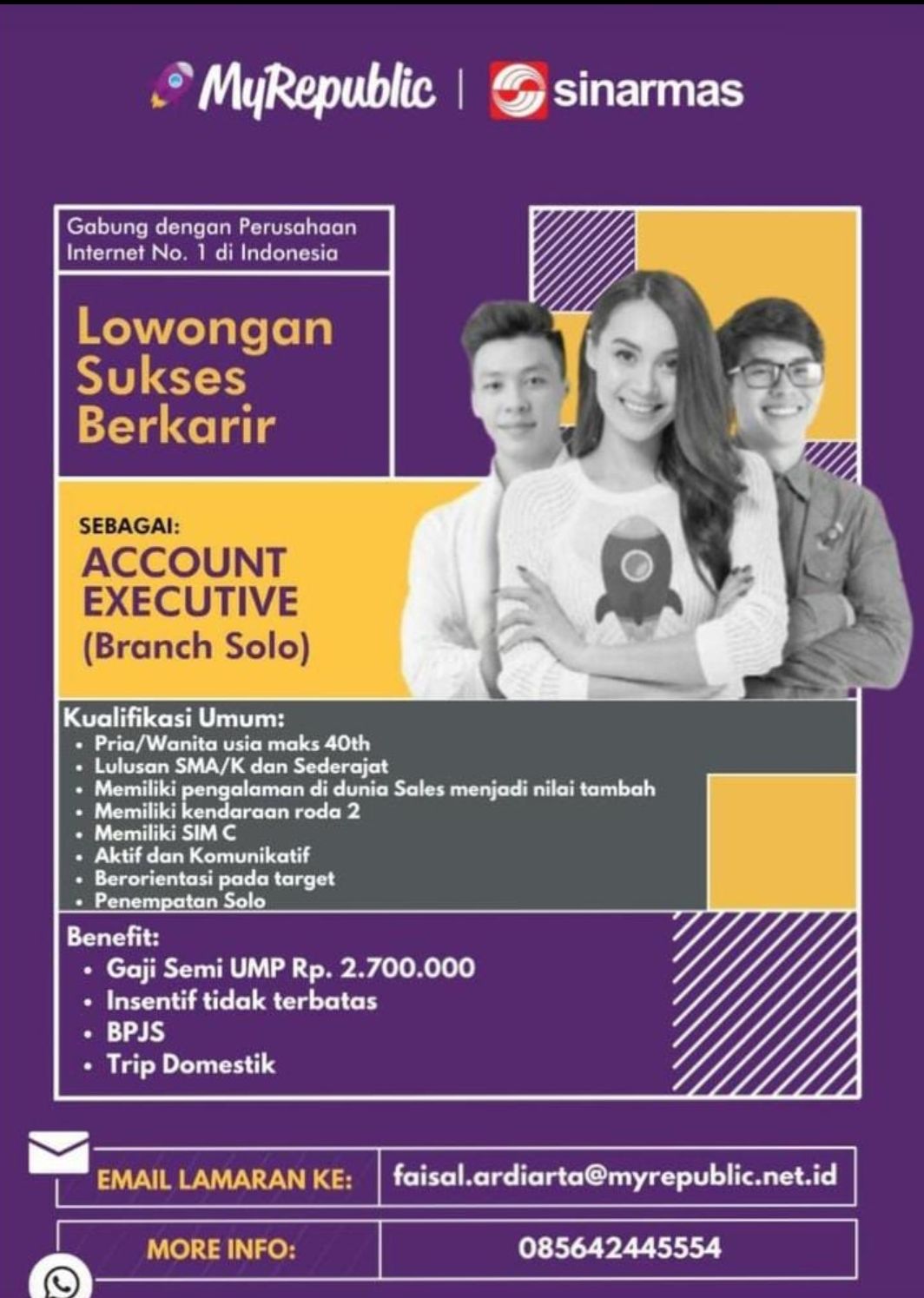 INFO LOKER! MYREBUPLIC Buka Lowongan Kerja, Yuk Cek Kualifikasinya