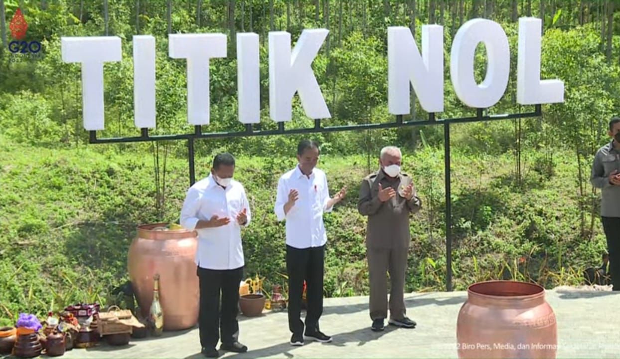 Prosesi Penyatuan Tanah dan Air Nusantara Resmi Telah Selesai, Presiden Jokowi: Ini Sebuah Cita-cita Besar