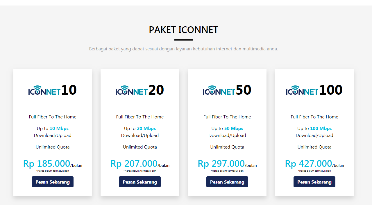 Iconnet Hadir Lebih Murah Daripada Indohome Ini Daftar Harga Layanan Iconnet Per Wilayah Cirebon Raya