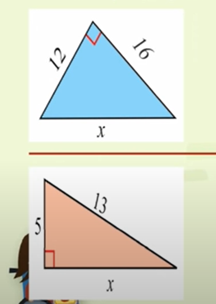 Contoh Soal Teorema Pythagoras Matematika Kelas 8, Menentukan Panjang Salah Satu Sisi Segitiga Siku-siku