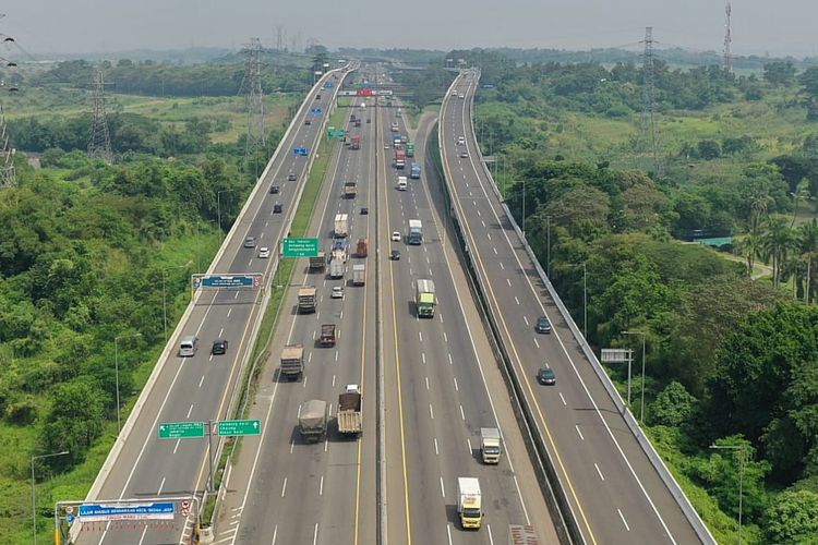 Korlantas Polri Siapkan Skema Contra Flow di Tol Cipularang saat Mudik Lebaran 2023