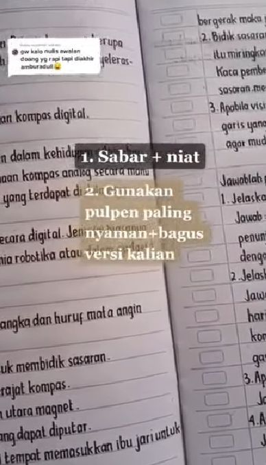 Cara Menulis Bagus Dan Rapi – Ilmu