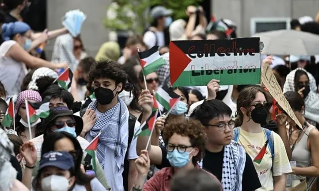 Unjuk Rasa di Kampus AS, Kanada, dan Prancis untuk Protes Serangan Israel di Gaza