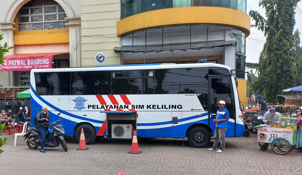 Ilustrasi Jadwal SIM Keliling Bandung pekan ini.