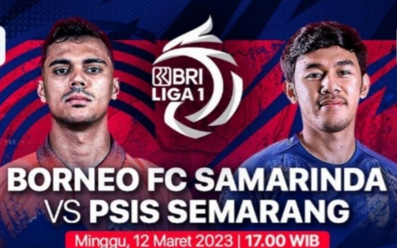 Prediksi Borneo FC vs PSIS Semarang di BRI Liga 1 2023