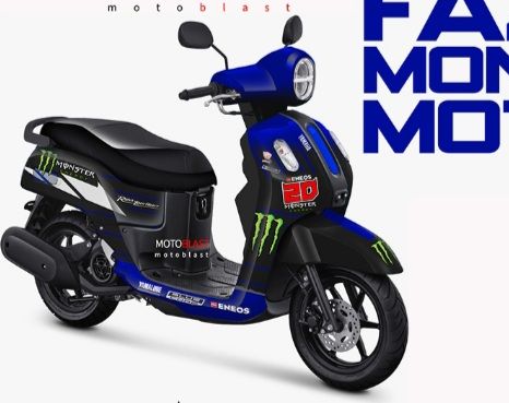 Yamaha Fazzio livery MotoGP Fabio Quartararo Monster Energy