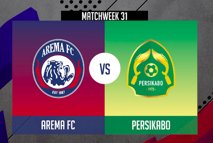 Pertandingan Arema FC vs Persikabo 1973 segera tayang di Indosiar pada jam ini.