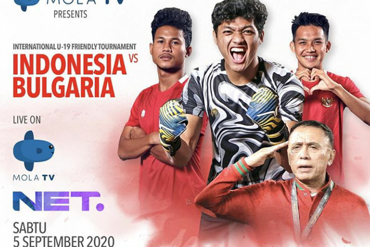 Sedang Tayang Live Streaming Indonesia Vs Bulgaria Ayo Lihat Timnas U 19 Sekarang Di Net Tv Portal Jember