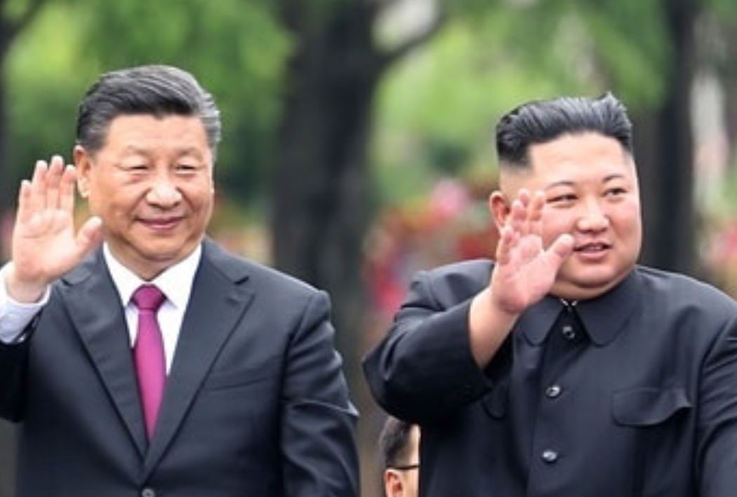 Xi Jinping dan Kim Jong Un