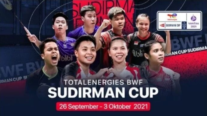 Badminton sudirman cup 2021 live