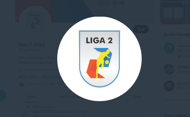  Logo Liga 2/Twitter Liga2