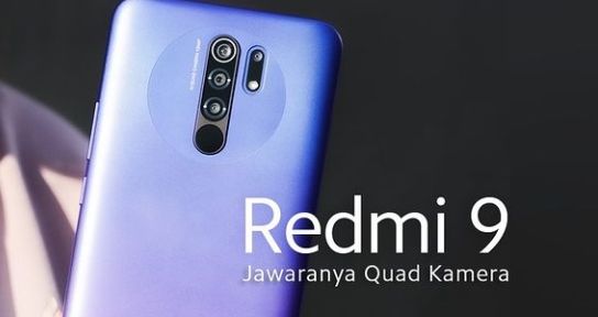 Redmi 9, salah satu HP Xiaomi yang kemungkinan dapat Update MIUI 13.