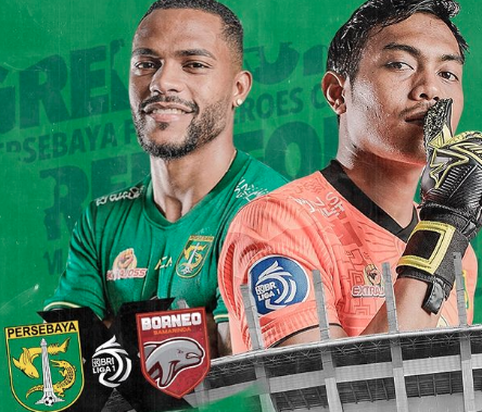 Prediksi Skor Persebaya vs Borneo FC: H2H, Susunan Pemain, dan Link Nonton