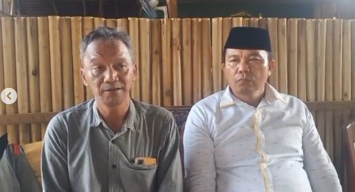 Ketua DPRD Luwu Timur Aripin akhirnya minta maaf kepada Arif pasca video tolak jabat tangan viral./Tangkapan layar memomedsos/