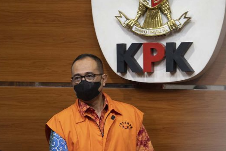 Potret Tampang Rafael Alun Trisambodo Usai Jadi Tahanan Kpk Pakai Baju Oranye Dan Diborgol