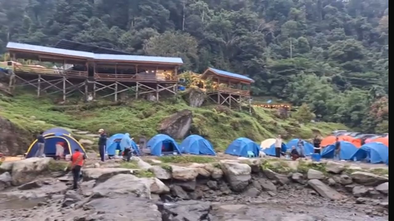 Pamah View Area Camping Ground Di Kabupaten Langkat Sumatera Utara