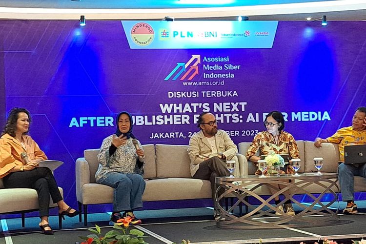 Diskusi Terbuka AMSI, Perpres Publisher Rights Segera Diteken Jokowi