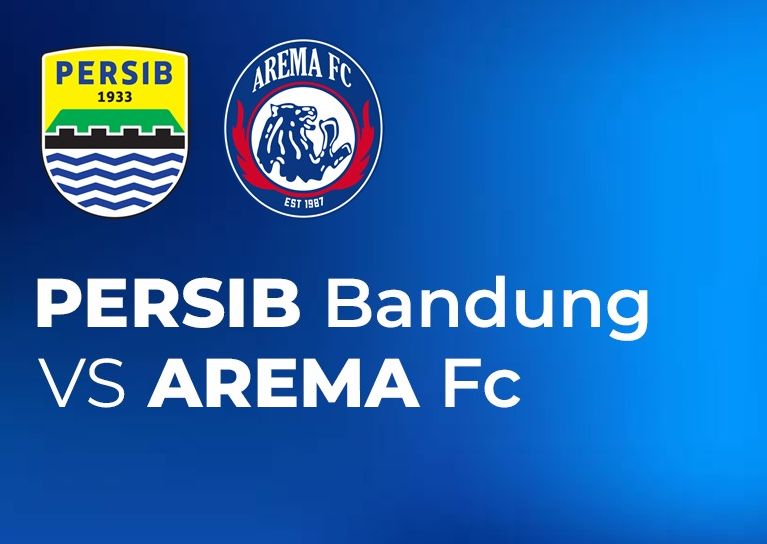 Persib Bandung vs Arema FC pada BRI Liga 1 Pekan ke 19