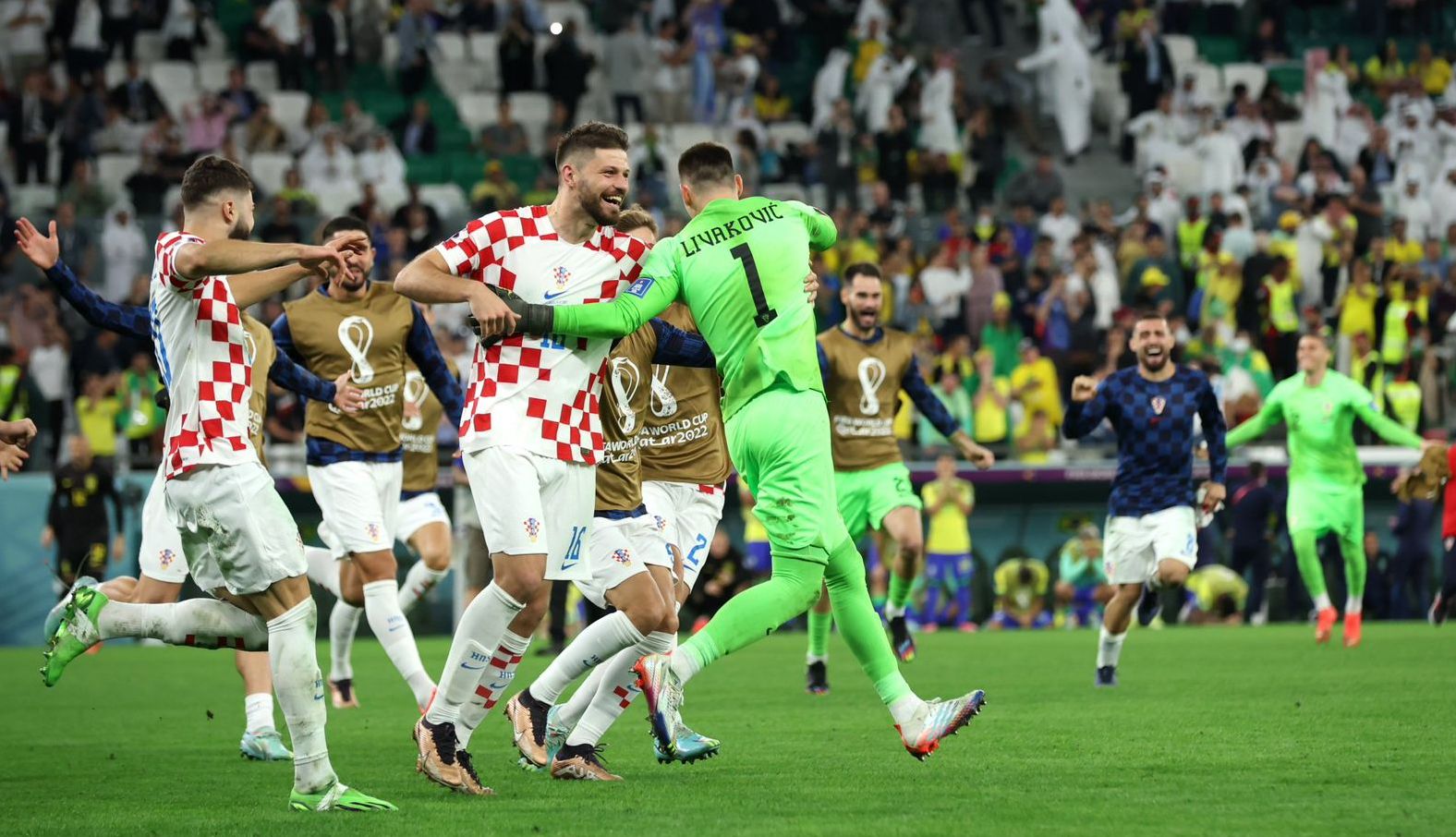 Kroasia melaju ke semifinal Piala Dunia 2022 usai menumbangkan Brasil lewat adu penalti dengan skor 4-2.