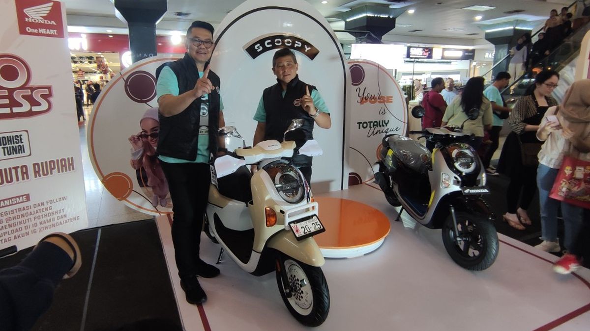 New Honda Scoopy Skuter Matik Modern Tampilan Berbeda Berikut