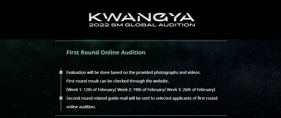 Jadwal pendaftaran ronde pertama KWANGYA 2022