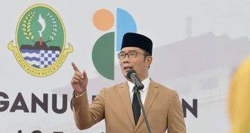 Gubernur Jawa Barat Ridwan Kamil.