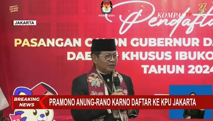 Sulit Gaet Anies Baswedan, Timses Pramono Anung - Rano Karno Gandeng ...