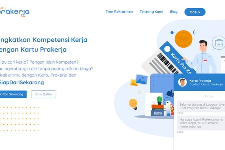 Peserta Prakerja Bisa Dapat Insentif Tambahan Rp 50 Ribu Setelah Isi Survei Evaluasi Ini Caranya Kabar Joglo Semar