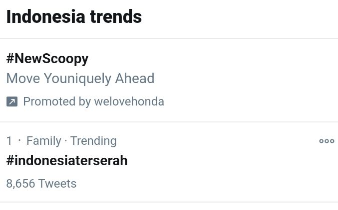 Tangkapan Layar Twitter mengenai tagar #indonesiaterserah