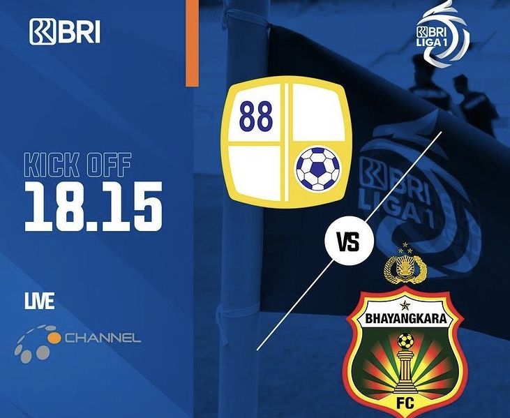 Live Streaming Barito Putera Vs Bhayangkara Fc Liga 1 Bri Babak Pertama Rafael Bawa Barito Unggul 1 0 Media Blitar