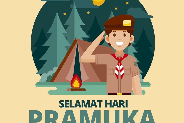 Mengenal Arti Pramuka, Sejarah, Lambang, Dan Filosofi Warna Seragam ...