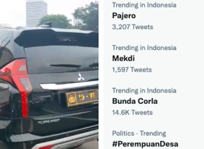 Heboh Mobil Oknum Berplat Polri Terobos Macet Dengan Klakson Berkali ...