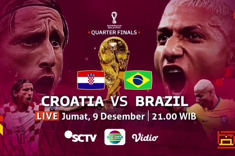 Jadwal Acara SCTV Hari Ini Jumat 9 Desember 2022: 8 Besar Piala Dunia