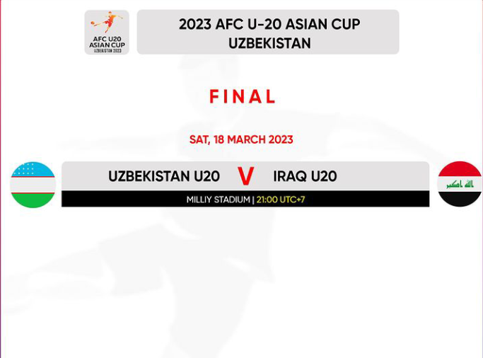 LIVE SCORE dan HASIL AKHIR Uzbekistan U20 vs Iraq U20 di Final Piala Asia U20 2023 Malam ini, Skor Masih 0-0