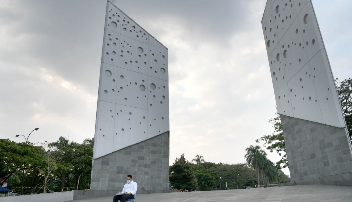 Monumen Gasibu di Bandung.Berikut rekomendasi tempat ngabuburit jelang buka puasa.