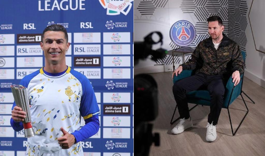 Messi dan Ronaldo adalah rival terbesar dalam sepakbola satu dekade terakhir. Mereka adalah legenda hidup