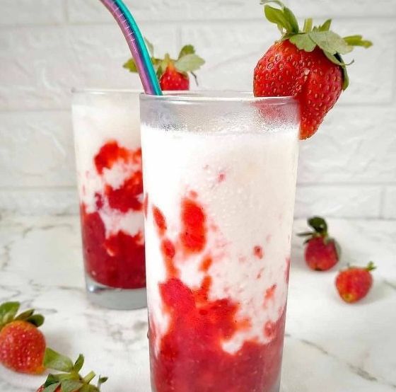 Resep Ramadhan: Korean Strawberry Milk, Segar Maksimal, Cocok Legakan Dahaga saat Buka Puasa