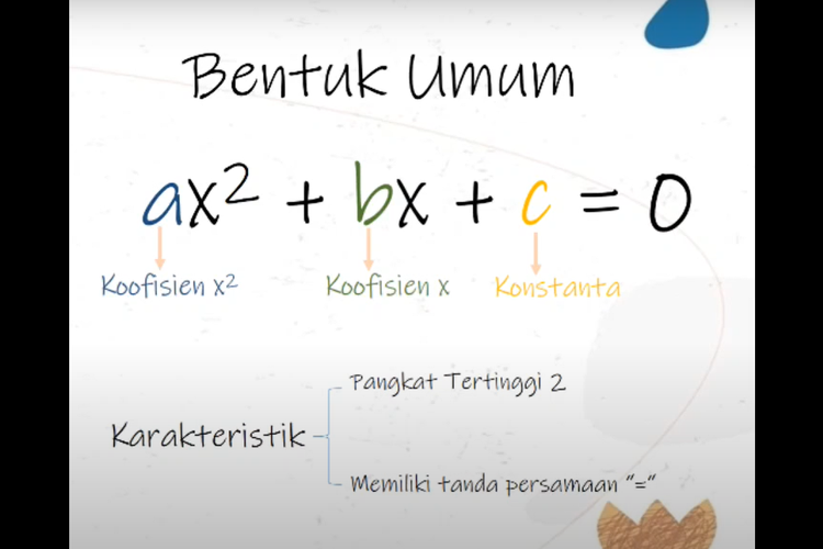 Cara Menentukan Nilai A, B Dan C Pada Persamaan Kuadrat - Ringtimes Bali