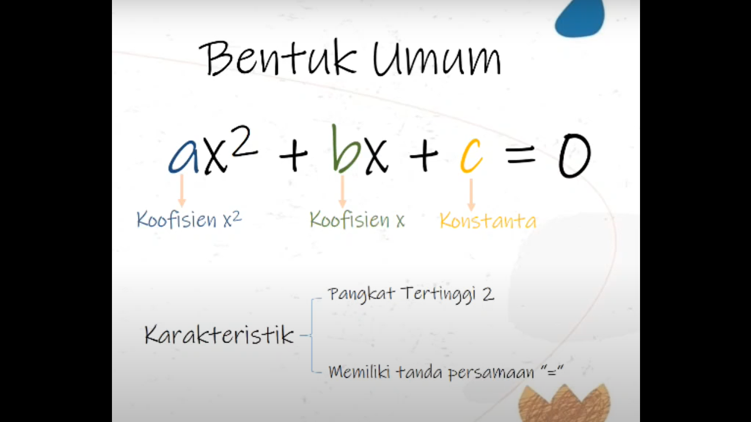 Cara Menentukan Nilai A B Dan C Pada Persamaan Kuadrat Ringtimes Bali<script async src=