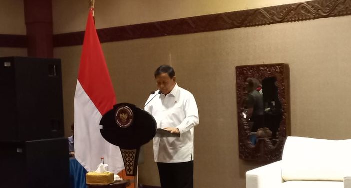 Kelakar Prabowo soal Jadi Presiden Harus Sering-sering ke Psikolog