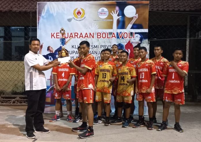 Baruna Tapen Raih Juara 2 pada Kujuaraan Bola Voli Antar Club PBVSI Banjarnegara 2022