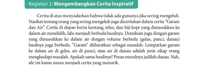 KUNCI Jawaban Bahasa Indonesia Kelas 9 SMP Kegiatan 2 Halaman 157 ...